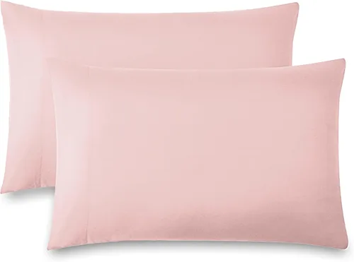 Vista 30 de Southshore Fine Linens® - Vilano® Springs - Par de fundas de almohada plisadas, color negro, estándar (Queen)