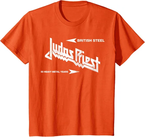 Vista 17 de Judas Priest Camiseta British Steel Negro