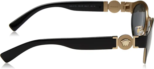 Vista 3 de Versace Gafas de sol VE2179 para mujer de 2.165 in, Color rojo.