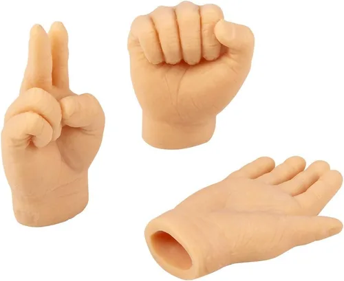 Vista 2 de Rhode Island Novelty Marioneta de dedo de mano (72 piezas por pedido)
