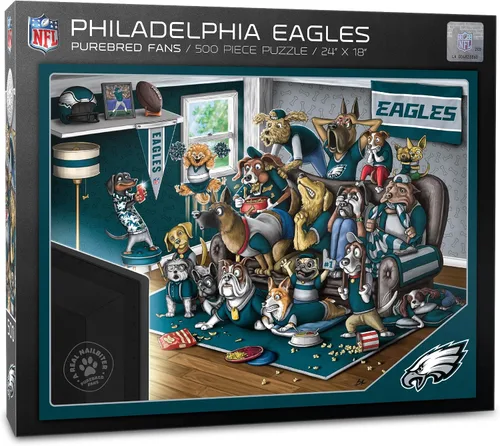 Vista 8 de YouTheFan NFL Purebred Fans - Rompecabezas de 500 piezas, un verdadero clavador