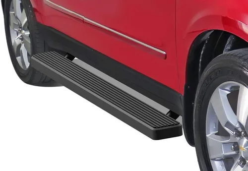 Vista 12 de iBoard estribos para Chevy Traverse, GMC Acadia y Buick Enclave, Negro