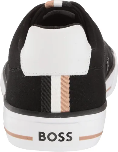 Vista 3 de BOSS Tenis de lona con cordones para hombre