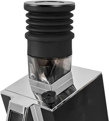 Vista 9 de Tolva de dosis única compatible con Eureka Mignon Espresso Coffee Grinder de silicona para soplar granos de café residuales (tolva elevada)