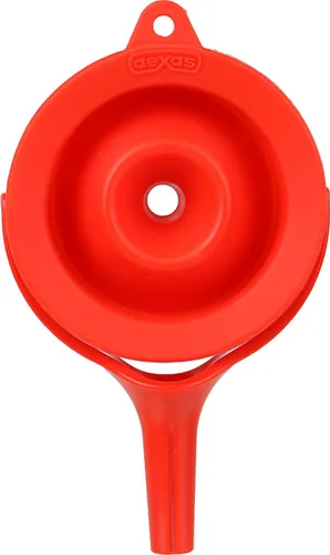Vista 4 de Dexas POP - Embudo de silicona plegable pequeño, 2.5 pulgadas de diámetro, color gris