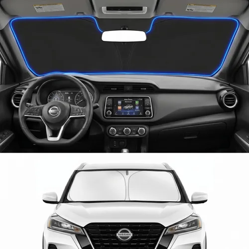 Vista 130 de Parasol para parabrisas para BMW X1 E84 2016-2024 2025, accesorios – Cubierta de parasol para parabrisas de ventana delantera, ajuste personalizado