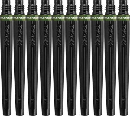 Vista 12 de Pentel Art Brush Black XGFL-101