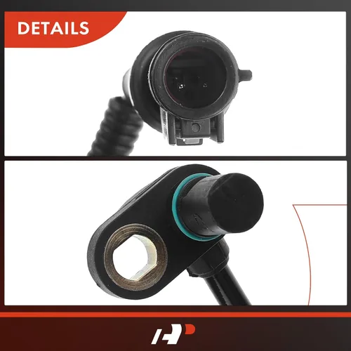 Vista 7 de A-Premium Sensor de velocidad de rueda ABS delantero compatible con modelos Ford y Lincoln - Expedition 2007-2009, Navigator 2007-2009, 5.4L