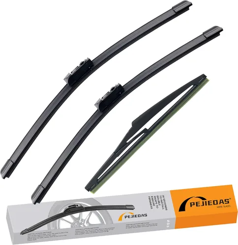 Vista 19 de 3 limpiaparabrisas OEM, limpiaparabrisas de repuesto para Jeep Wrangler 2007-2017