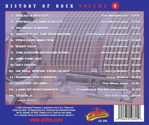 Vista 2 de Historia del Rock 9 Varios