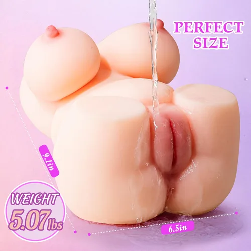 Vista 6 de Masturbador masculino juguetes sexuales para hombres – 2 en 1 coños de bolsillo muñecas sexuales para hombres masturbador masculino con vagina