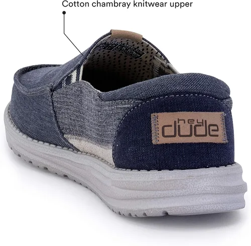 Vista 6 de Hey Dude Thad - Mocasines para hombre en varios colores, cómodos y ligeros