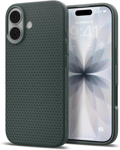 Vista 55 de Spigen Liquid Air - Funda diseñada para iPhone 11 (2019), color negro mate
