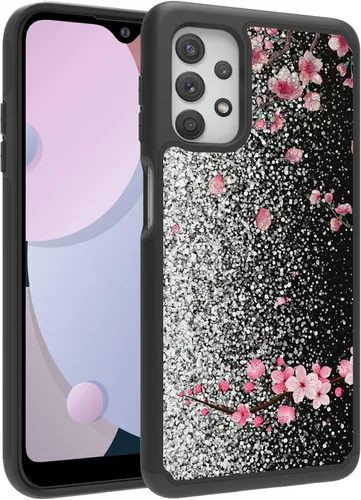 Vista 17 de Funda diseñada para Samsung Galaxy A32 (6.5"), funda duradera para teléfono con diseño de mármol abstracto firmado para Galaxy A32 5G, resistente