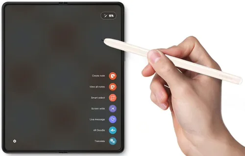 Vista 3 de Galaxy Z Fold 4 - Repuesto de lápiz capacitivo para Galaxy Z Fold 4, S Pen Fold Edition, repuesto para Samsung Galaxy Z Fold 4 5G Touch Stylus S Pen