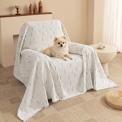 Vista 23 de MYSKY HOME Fundas para sillón, funda para silla reclinable, color beige, fundas de sofá para sofá modular en forma de L, fundas de sofá de gran