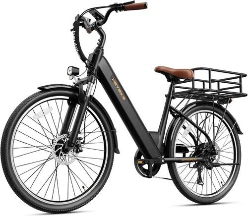 Vista 21 de Heybike Bicicleta eléctrica Cityscape 2.0 para adultos con motor de pico de 1200 W, batería extraíble de 468 Wh, bicicleta eléctrica de 50 millas