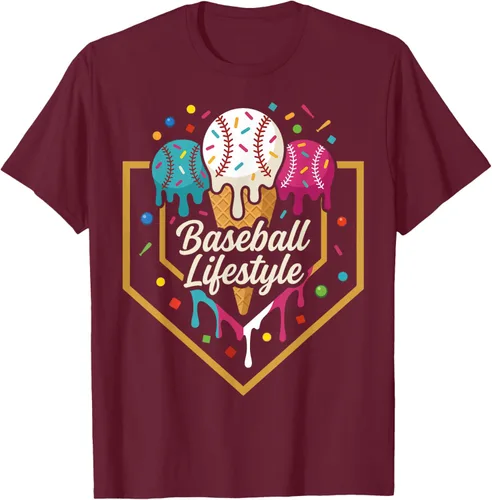 Vista 12 de Baseball Life Style Camiseta