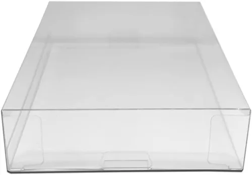 Vista 6 de Caja protectora de plástico transparente, 10 unidades, compatible con figura de 3.75 pulgadas