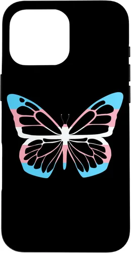 Vista 19 de Funda para iPhone 13 Pro Max Transgénero Mariposa Igualdad Transexual Bandera Trans Pride