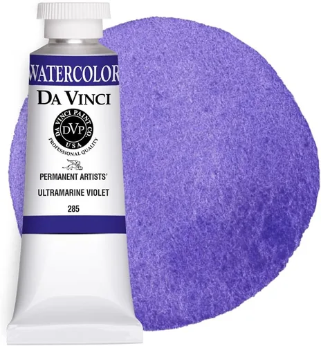 Vista 148 de DA VINCI PAINTS Pintura Acuarela Profesional para Artistas, Azul Cobalto, 15mL