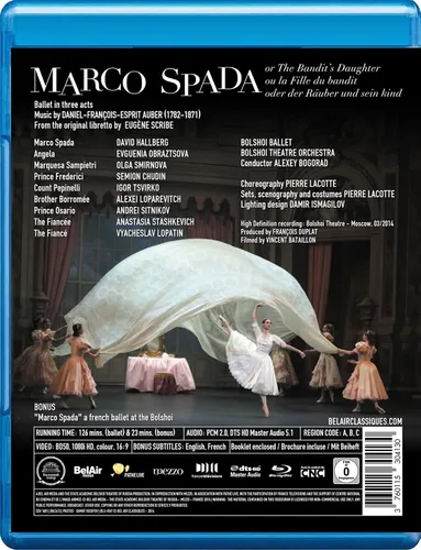 Vista 2 de Marco Spada or the Bandit's Daughter Blu-ray