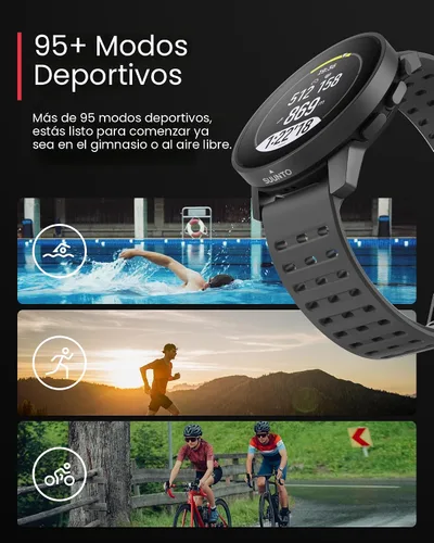 Vista 8 de SUUNTO 9 Peak and Peak Pro Sports Reloj GPS para atletas y aventureros exigentes y impulsados por el rendimiento
