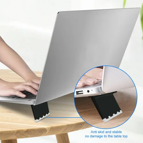 Vista 6 de STOBOK 2 unids Soporte de enfriamiento Soporte Elevador Led Tablet Limpiador De Tablet Soporte de Refrigeración Soporte de Mesa Notebook Riser