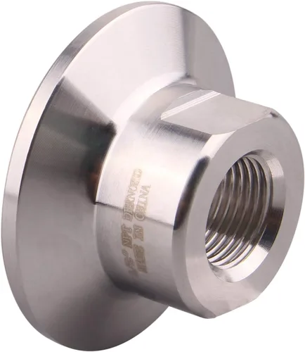 Vista 7 de DERNORD Abrazadera Sanitaria Tri a NPT Hembra Tri Clover (1" NPT Hembra (abrazadera Tri de 1.5 pulgadas))