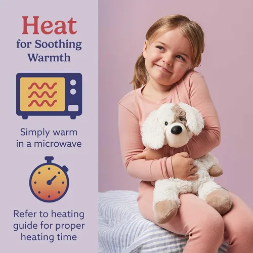 Vista 4 de Oso de peluche apto para microondas, cálido, de Intelex