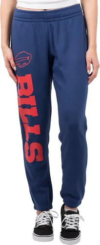 Vista 47 de Ultra Game NFL - Pantalones deportivos de vellón supersuaves para mujer Gris brezo
