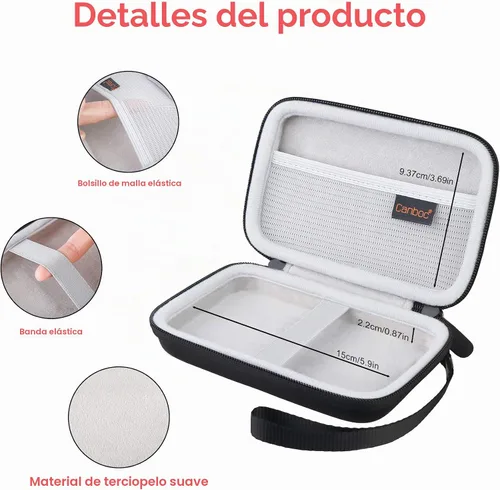 Vista 4 de Funda Canboc para MacBook Air Pro Charger MagSafe/MagSafe 2 adaptador