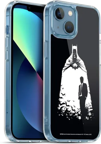 Vista 37 de Head Case Designs Officially Licensed Batman DC Comics Alter Ego Bats Duality Gel Case [Military Grade Protection] Compatible with Apple iPhone 7