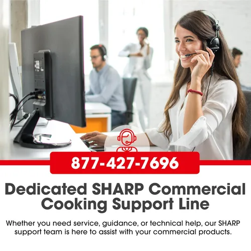 Vista 7 de Sharp R-21LCFS Horno de microondas comercial de servicio medio (temporizador de dial, 1000 vatios, 120 voltios) (Actualización de R-21LCF), plateado