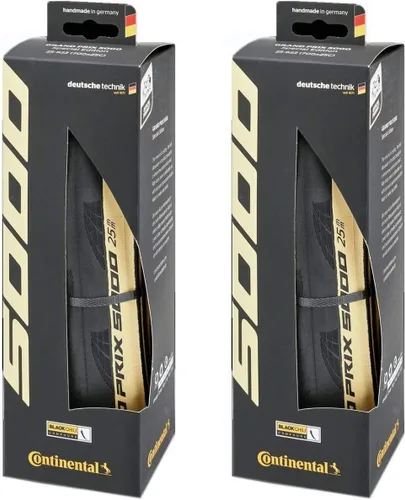 Vista 3 de Continental Grand Prix 5000 - Road Bike Tire The Best Allrounder in the Field - BlackChili, Vectran Breaker, LazerGrip, Active Comfort Technology