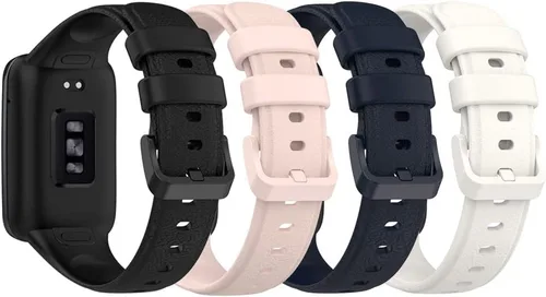 Vista 11 de Senter Correa de silicona suave de liberación rápida para reloj inteligente Huawei Band 7 Pro