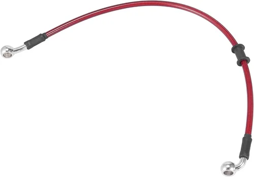 Vista 22 de Motoforti Universal 40 cm 15.75" Manguera de Aceite para Freno y Embrague de Motocicleta, Tubo de Línea Hidráulica Reforzada, Acero Inoxidable Negro