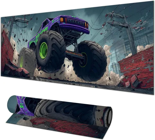 Vista 12 de HOMETITUTE Alfombrilla para mouse de 31.5 x 11.8 pulgadas, con bandera estadounidense, floral, XL, grande, extendida, para teclado, computadora