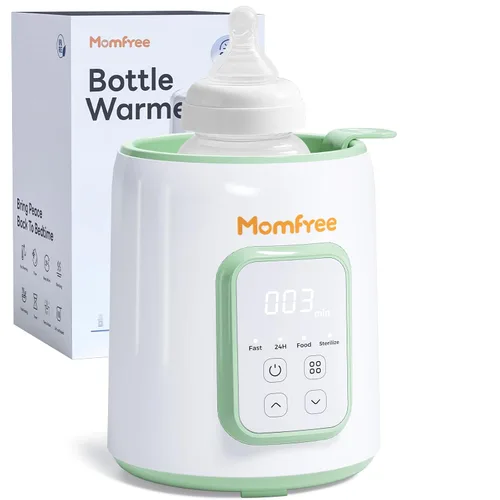 Vista 12 de Calentador de biberones, calentador rápido de biberones 8 en 1 para leche materna y fórmula, artículos esenciales para la alimentación del bebé