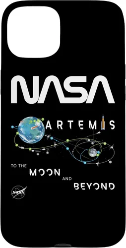 Vista 9 de NASA Artemis Mission Exploration Insignia Worm Logo Case for iPhone 17
