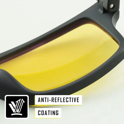 Vista 7 de TOROE Gafas de sol polarizadas RANGE Night Driving HD para hombre ligero TR90 marco cuadrado