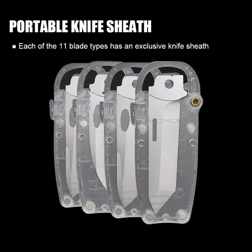 Vista 7 de Roxon BA121316 Cuchillas de cuchillo reemplazables para S802 Phantom, S502U Phantasy y S501U KS Scissor