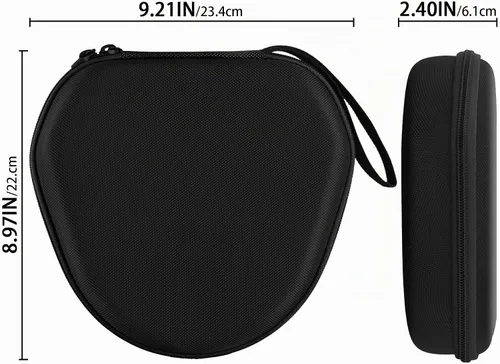 Vista 7 de co2CREA Funda rígida con modo de suspensión para Apple AirPods Max 2/1 Estuche negro