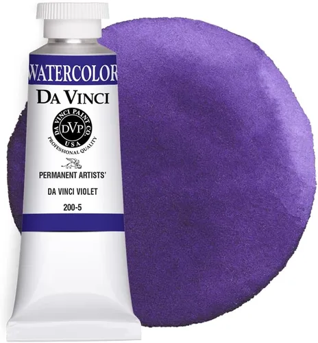 Vista 71 de DA VINCI PAINTS Pintura Acuarela Profesional para Artistas, Azul Cobalto, 15mL