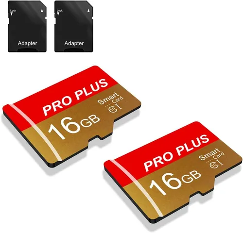 Vista 9 de Paquete de 2 tarjetas TF de 8GB con adaptador, tarjeta de memoria de alta velocidad, UHS-I C10 A1 tarjeta TF de memoria para tablet/teléfono
