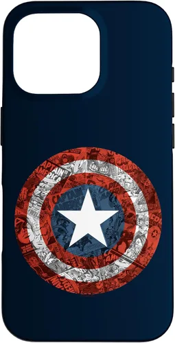 Vista 20 de Marvel Funda de escudo cómico del Capitán América para iPhone 17