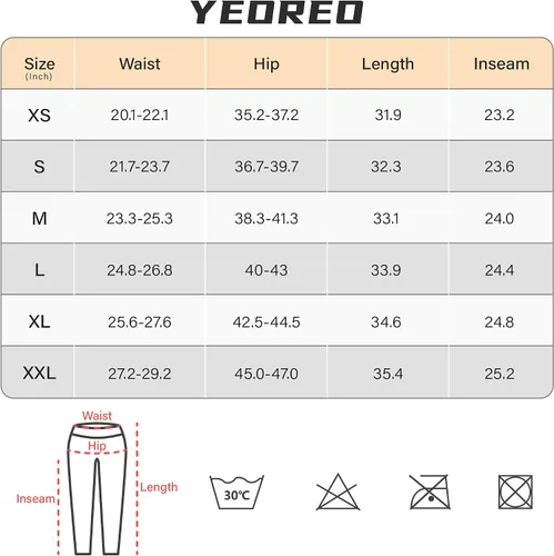 Vista 5 de YEOREO Amplify - Leggings de entrenamiento sin costuras para mujer, mallas de levantamiento de glúteos, pantalones de yoga de cintura alta