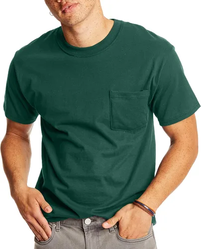 Vista 14 de Hanes Beefy-T - Camiseta de manga corta para adulto