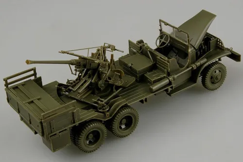 Vista 9 de Hobby Boss GMC Bofors - Kit de construcción de modelo de vehículo de pistola de 1.575 in