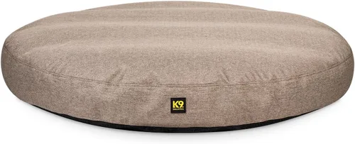 Vista 10 de K9 Ballistics Cama redonda resistente para perros, funda extraíble, lavable, duradera y resistente al agua para interiores y exteriores, pequeña